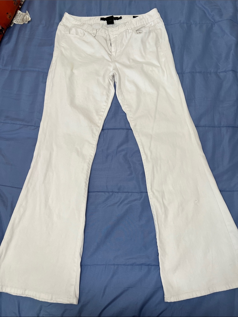 Calvin Klein White Women's Flared Jeans